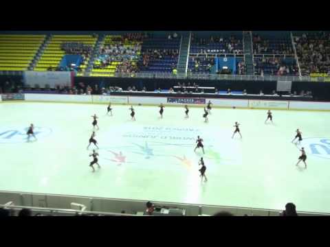 WJSSC 2015 Zagreb - Team Black Diam`s Junior - France - Short Program