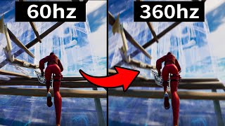 世界初の360hzモニターで建築してみたら...【フォートナイト】PC パッド