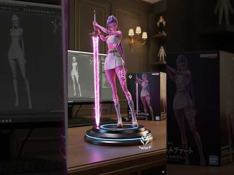 AI Practice-獵魔女團#huntrix#kpopdemonhunters#rumi#mira#zoey #sajaboys#nanobanana#googlegemini#figurines