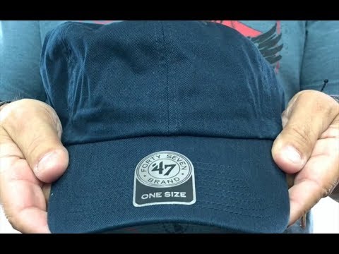 47 'BLANK CLASSIC STRAPBACK' Navy Adjustable Hat