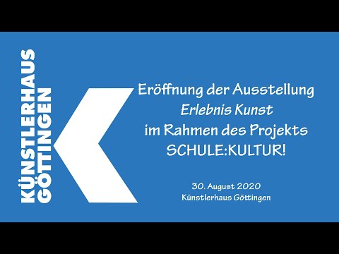 Eröffnung der Ausstellung "Erlebnis Kunst"