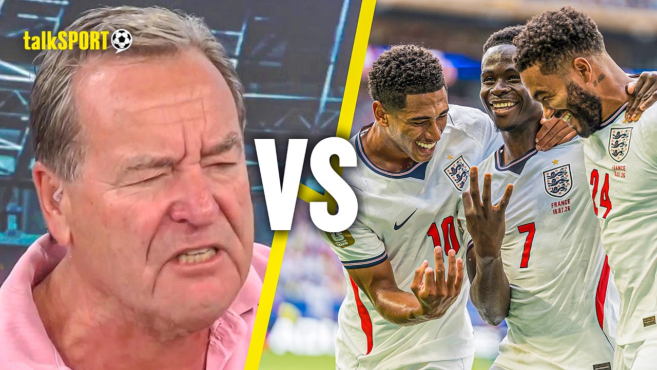 "GLORIFIED SOCCER AID!" Jeff & Gabby RAGE at England's "Meaningless" Third-Place Play-Off Win!