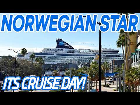 Boarding a 25 Year Old Cruise Ship! | Norwegian Star Vlogs | Ep  1