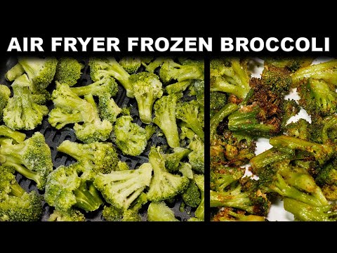 Air Fryer Frozen Broccoli Recipe