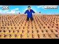 We Fly 200 RC Helicopters Worth 100000 आसमान में खलबली मच गई Crazy