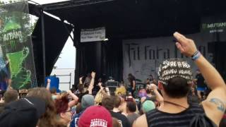 Shadows and Echoes by Fit For A King Live! Vans Warped Tour Noblesville, IN 7-20-17