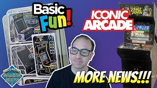 Basic Fun Preorders starting soon! Plus a Look at Iconic Arcade's Next Cab!!