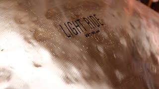 Video thumbnail for Demo of Exact Cymbal: Zildjian 22" K Light Ride 2518g by Columbus Percussion