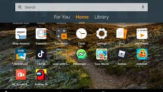 How to create folders on amozon fire tablet or Kindle