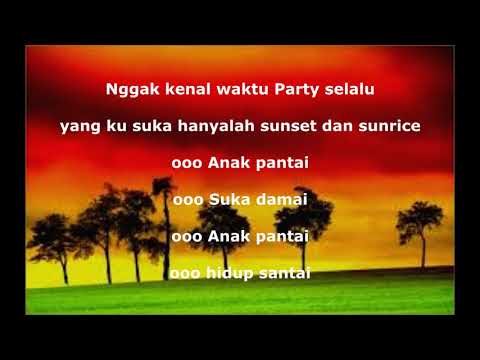 anak pantai - imanez | lirik anak pantai - imanez