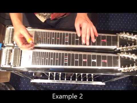 Playing 2-5-1 Chord Voicings on C6 Pedal Steel Guitar - Jim Cohen