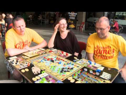 BGF 2013 - Au BGF - Les tables de jeux