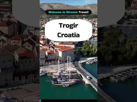 Trogir Croatia 🇭🇷 | Stunning Old Town, Castle & Cathedral | Travel Guide #shorts #croatia
