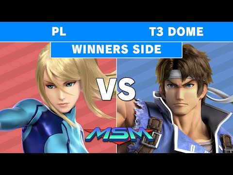 MSM 196 - PL (Zero Suit Samus) vs CG | T3 Dome (Richter, Mega man) Winners Pools - Smash Ultimate