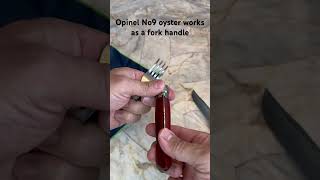 Download lagu Opinel No9 oyster works as a fork handle. #opinel #picnic  #oyster mp3