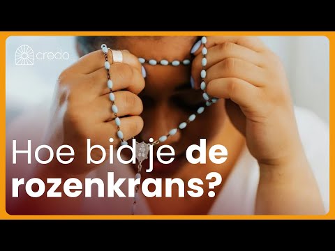 Hoe bid je de rozenkrans?