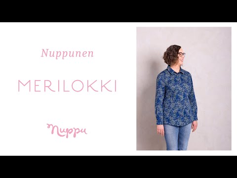 Nuppunen 4: Näin ompelet Merilokki-kauluspaidan