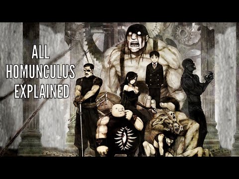 Every Homunculus in Fullmetal Alchemist Brotherhood Explained