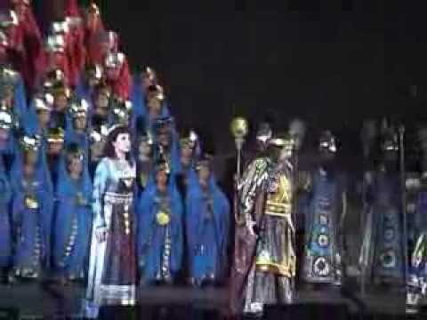 NABUCCO : ARENA di VERONA with Placido Domingo-Geraldine Chauvet-Raymond Aceto-Amarilli Nizza