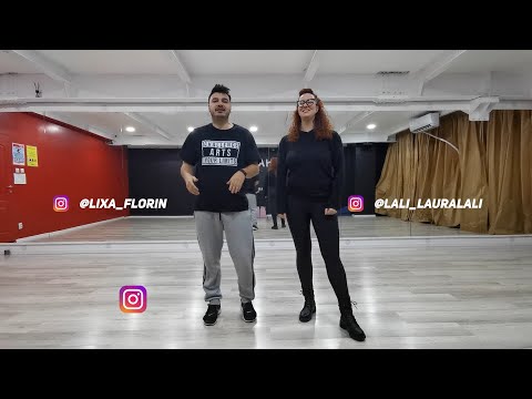 Tutorial basic steps Salsa on2 (New York style) in 5 minutes