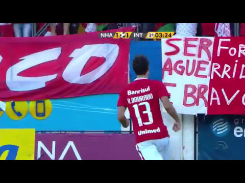 Gol de Rodrigo Dourado - Novo Hamburgo 1 x 1 Internacional - FINAL - GAUCHÃO 2017