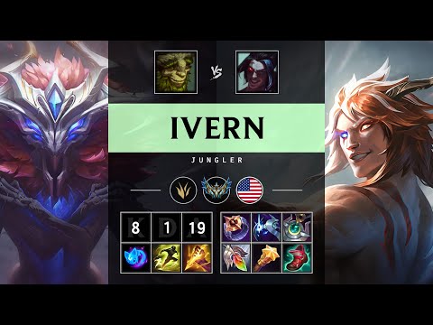 Ivern Jungle vs Kayn - NA Challenger Patch 25.05