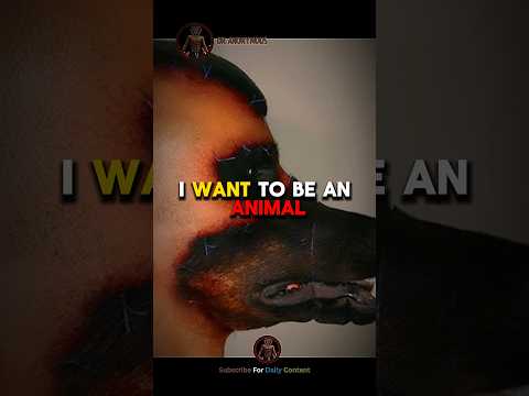 The Man Who Turned Himself Into A Dog #animals