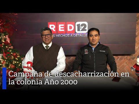 Campaña de descacharrización en la colonia Año 2000