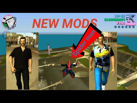 GTA VICE CITY MODS -PARKOUR, SPIDER MAN , MAPS ,STUNTS |ANDROID| DHRUV STAR|