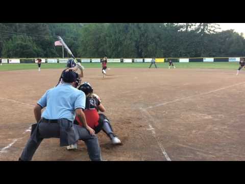 Redwood's Morgen Baker-Celis Works Out Of A Jam #MarinSoftball