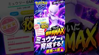 【ポケモンGO】ついに個体値MAXミュウツーを育成する！最強への道🔥