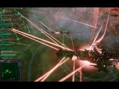 Chaos vs Imperial Navy, Heroic Difficulty + Elite Mode 1500 points - Battlefleet Gothic Armada