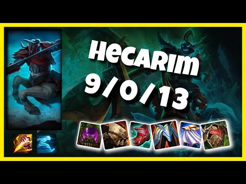 Hecarim vs Graves OCE Challenger JUNGLE (9/0/13) - v11.6