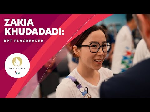 Zakia Khudadadi: The Refugee Paralympic Team Flagbearer For Paris 2024 Closing Ceremony! 🫶