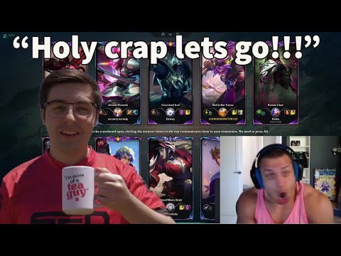 Tyler1's Reaction To SHROUD Returning To Competitive And Joining Sentinels!!