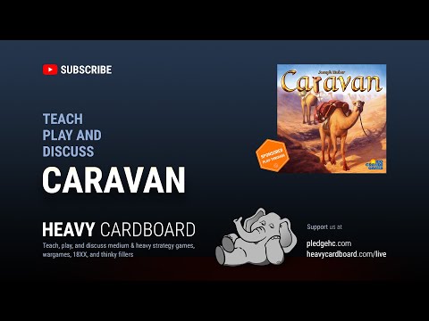 Caravan 4p Teaching & Play-through by Heavy Cardboard