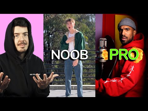 4 Amateur Rappers vs 1 Pro