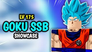 [ Lv 175 ] Goku SSB ( Aqua Koku ) - Showcase // All Star Tower Defense