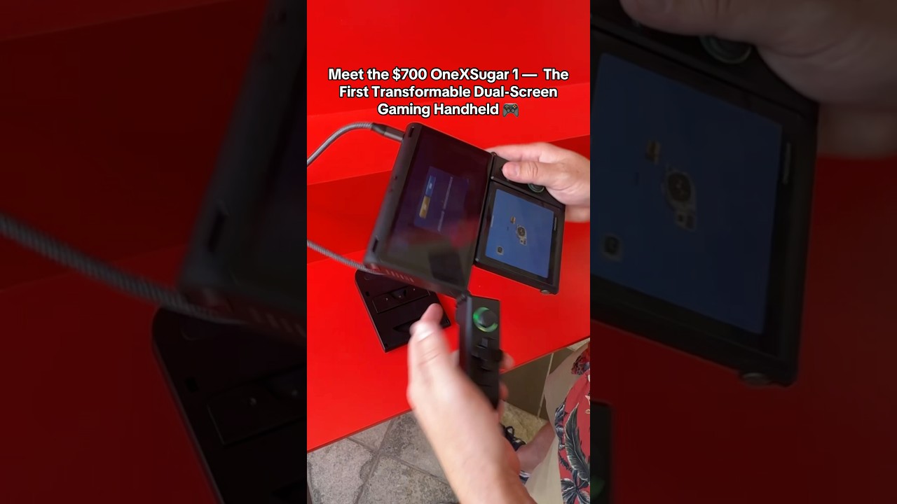 The First Transformable Dual-Screen Gaming Handheld Is $700