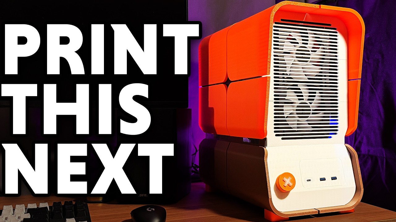 I 3D Printed This PC Case Instead Of Buying One - YouTube