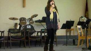 Vanessa sings Have yourself a Merry Little Christmas