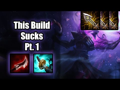 This Build REALLY isn't Viable - Full AD Thresh Mid - Like REALLY Full AD - League of Legends