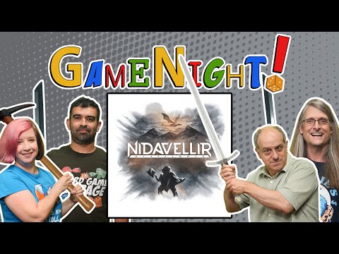 Nidavellir - GameNight! Se9 Ep22 - How to Play and Playthrough