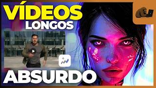 Eu encontrei uma IA que cria vídeos longos de verdade (5 segundos nunca mais)