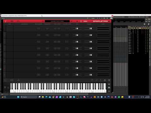 Setup Sampletank 4 with 3 instruments in Mixbus32C