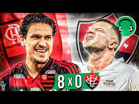 ♫ 8x0 - FLAMENGO ATROPELA O VITÓRIA NUM JOGAÇO HISTÓRICO | Paródia Beautiful Girls - Sean Kingston