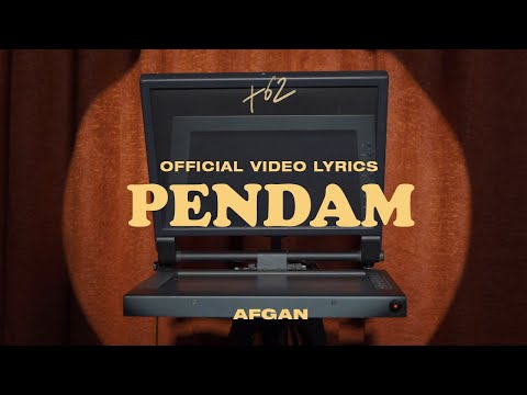 Afgan - pendam | Official Video Lyrics