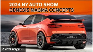 Genesis 'Magma' Performance Concepts | 2024 New York Auto Show | Driving.ca