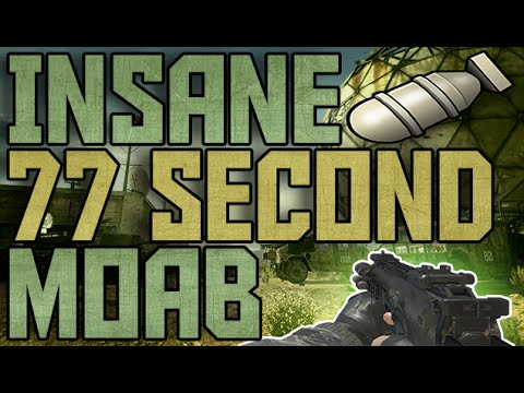 Mw3: Insane 77 Second MOAB on Dome! (Call of Duty: Modern Warfare 3)
