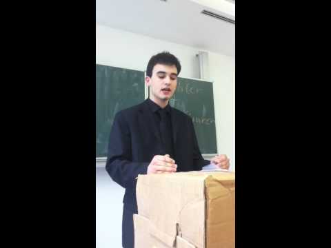 Deutsch - Dominiks Rede